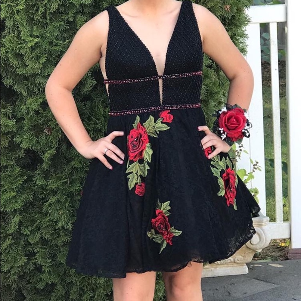 Sherri Hill Black Dress Prom